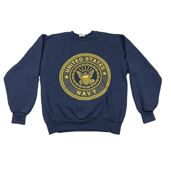 Soffe Other - Vintage Soffe United States Navy Sweatshirt Mens Medium Military Crewneck USA